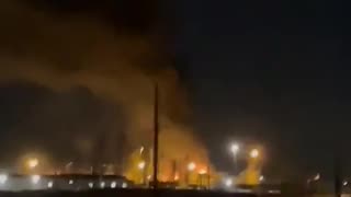 Drones Smash Into Oil Refinery in Krasnodar, Russia