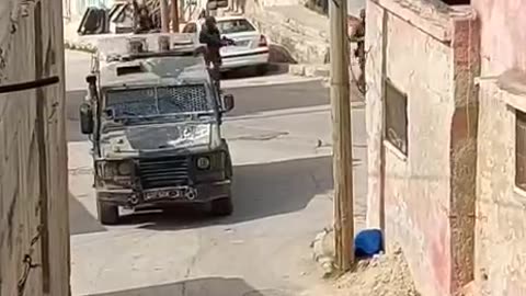 Israeli occupation forces storm the town of Beit Furik, east of Nablus, in the occupied West Bank.