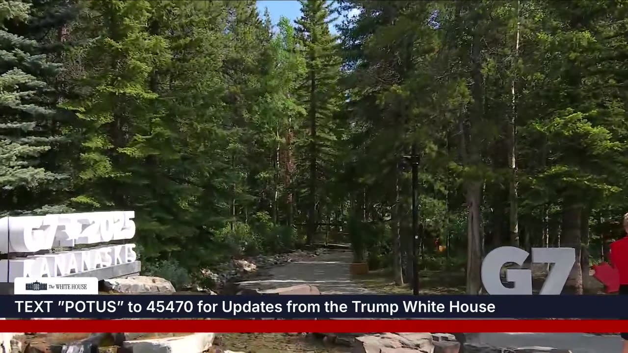 President Trump Attends the G7 Official Welcome