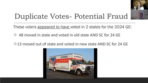 Problems with SC Voter Roll and Election Data