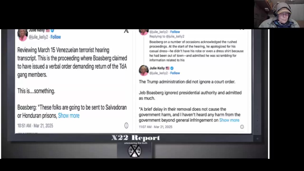 X22Report - Judge Roberts Criminal Activity - Impeachments Coming - 3-21-25
