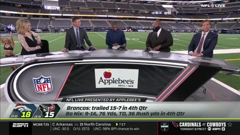 NFL LIVE | "COMEBACK KING" - Dan, Swagu & Ryan Clark on Bo Nix, Broncos win in 4th Qtr again