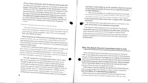 The Fight against the Evangelical Church - by German Christians