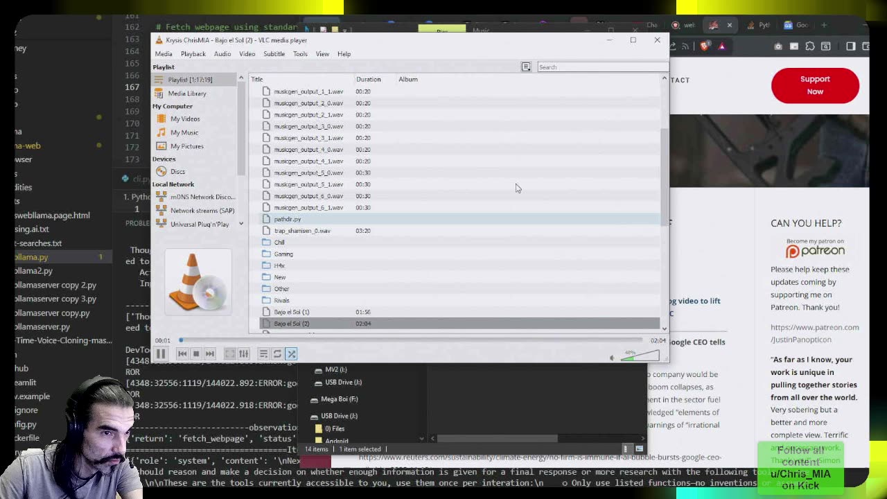 LIVE [EUREKA!!!] Python and Ollama - Scripting AI Tools