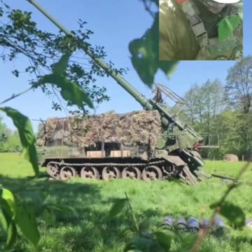 The first video of the North Korean M1989 Koksan 170mm self-propelled gun firing