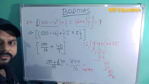 Example of Bodmas/ Mathematics Calculation 🎉🎉🎉