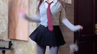 Flowy Matte black Stockings Voluptuous Photo Pose | Daily Beauty EP 1410