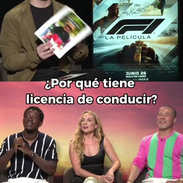 Mamá, hice reir a Brad Pitt 🥲 y me “afirmó” ser buñuelo al volante #humor #chisme #f1lapelicula #par