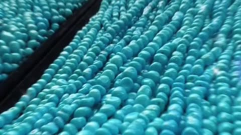 Tibetan Sacred Turquoise Breathing Living Bead