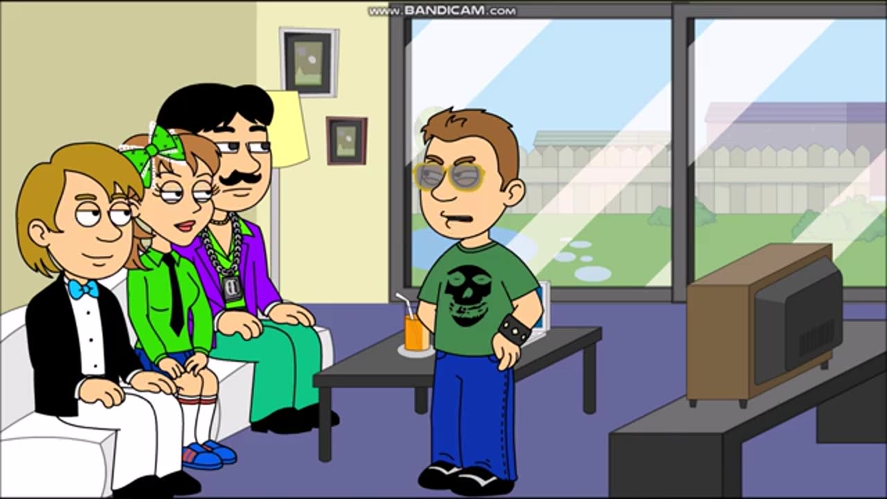 Joshua Fails To Steal Rex's Book At The Library/Grounded