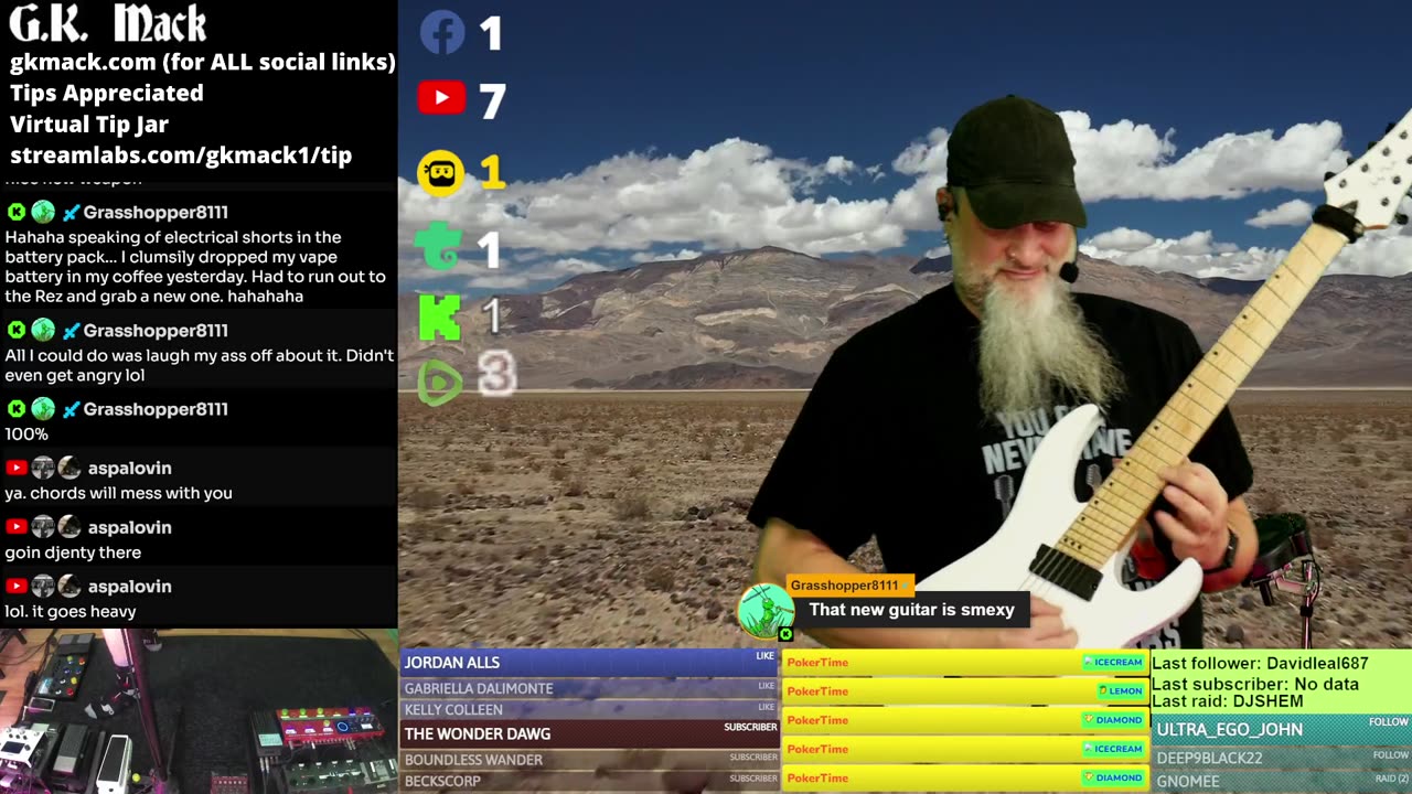 G.K. Mack Live Looping Jackassery & Rants Pop up Multistream #21 #Livelooping #Jackassery