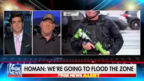 Tom Homan says "we're going to flood the zone" in Los Angeles with ICE raids