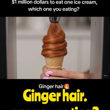 $1 million dollars to eat one ice cream, which one you eating? #ai #viral #aicommunity #asmr #fyp
