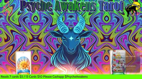 07/11/25 Psyche Awakens VOD: "Friday Hangout Open Panel Tarot and Cats"