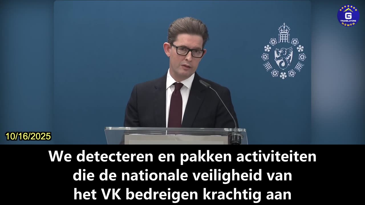 【NL】Hoofd MI5: VK moet zich krachtig verdedigen tegen CCP dreiging