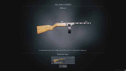 The PPSh-41 'Shpagin's machine-pistol-41') is a selective-fire, open-bolt, blowback submachine gun