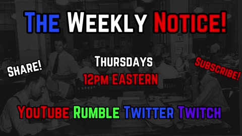 Unreasonable Times || The Weekly Notice 5/1/25