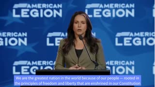 "We are the greatest nation in the world because of our people"