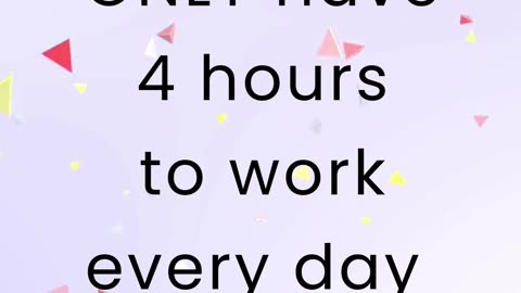 Productivity Exercise