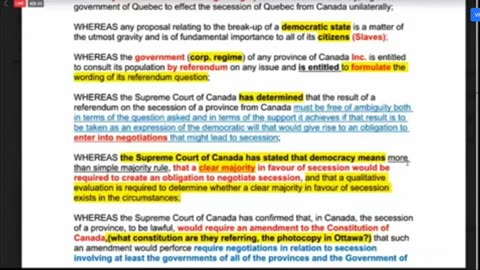 Doug Force explaining the Clarity Act, 2000