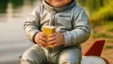 Baby Trump Forgets He’s on a Diet After Ordering Big Mac 🍔😂