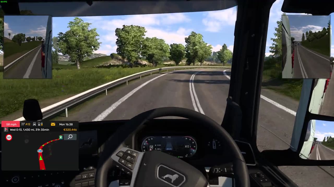 Euro Truck Simulator 2 gameplay no commentary