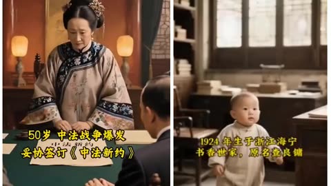慈禧太后的一生 vs 金庸的一生傳奇