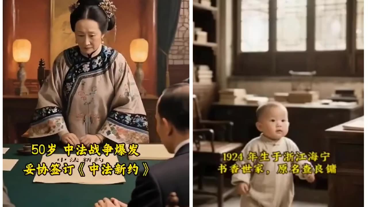 慈禧太后的一生 vs 金庸的一生傳奇