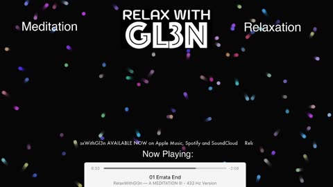 RelaxWithGl3n: Meditation and Relaxation Music (432 Hz)