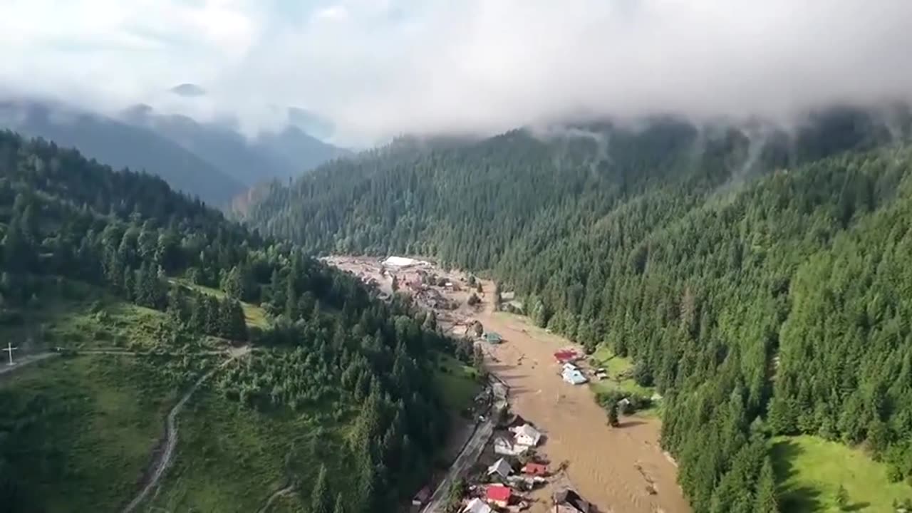 Floods devastate Romanian villages, killing at least one person