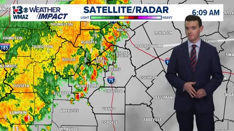 Each day of the work week has a chance of showers and storms. (Local Weather Update 5/26/25 5 a.m.)