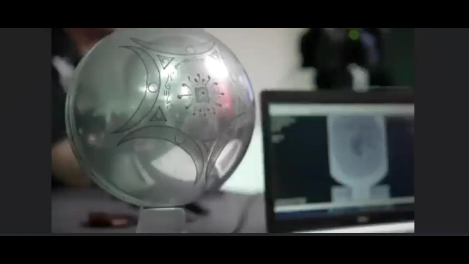 Strange metallic sphere lands in Colombia and is confiscated and studied.