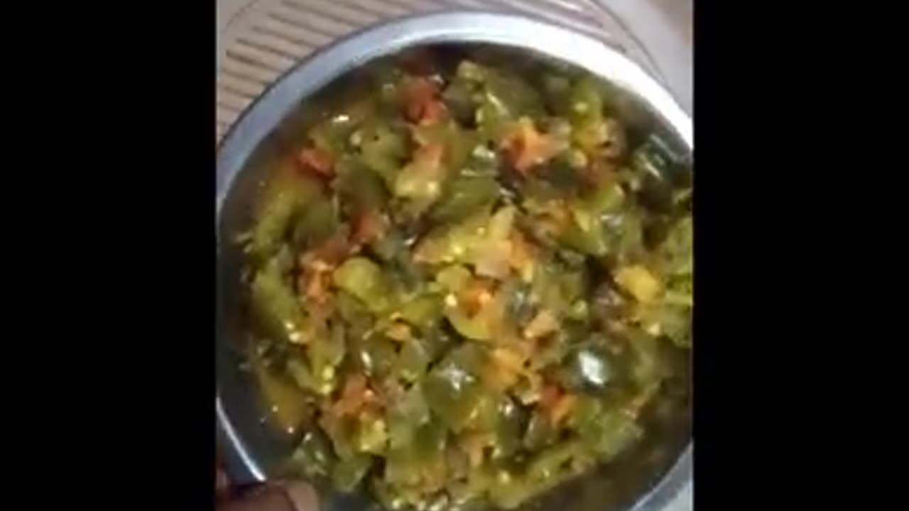 Mixed capsicum curry 🍛🍛