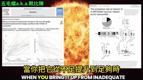 陽光照射係治療疫苗傷害嘅關鍵 Sunlight exposure is key to treating vaccine injuries