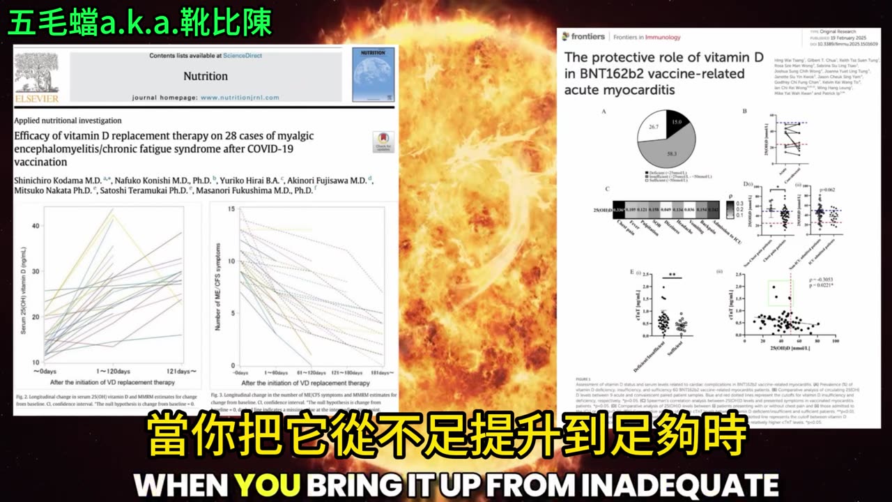 陽光照射係治療疫苗傷害嘅關鍵 Sunlight exposure is key to treating vaccine injuries