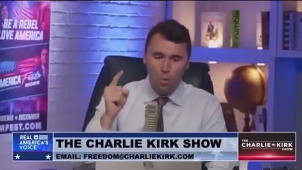 Just days before he was assassinated Charlie Kirk...