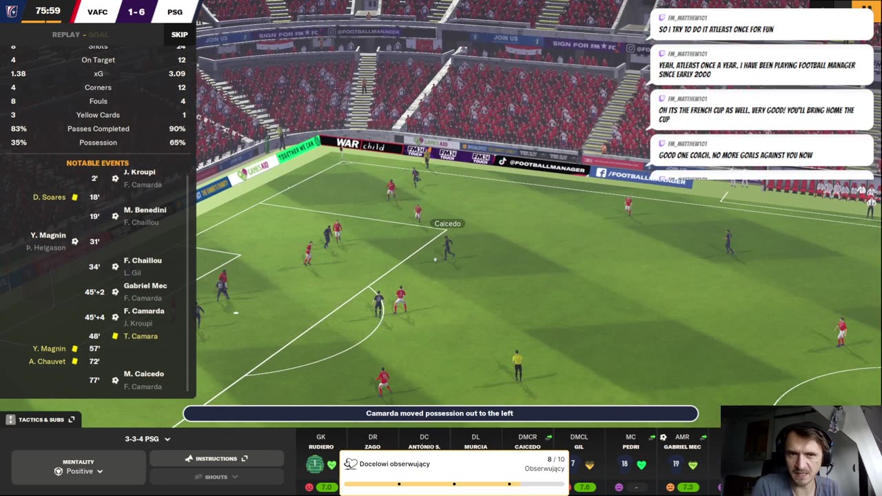 ⚽ FM 24: 3-3-4 with PSG, s.30-31: Winter Break.⚽
