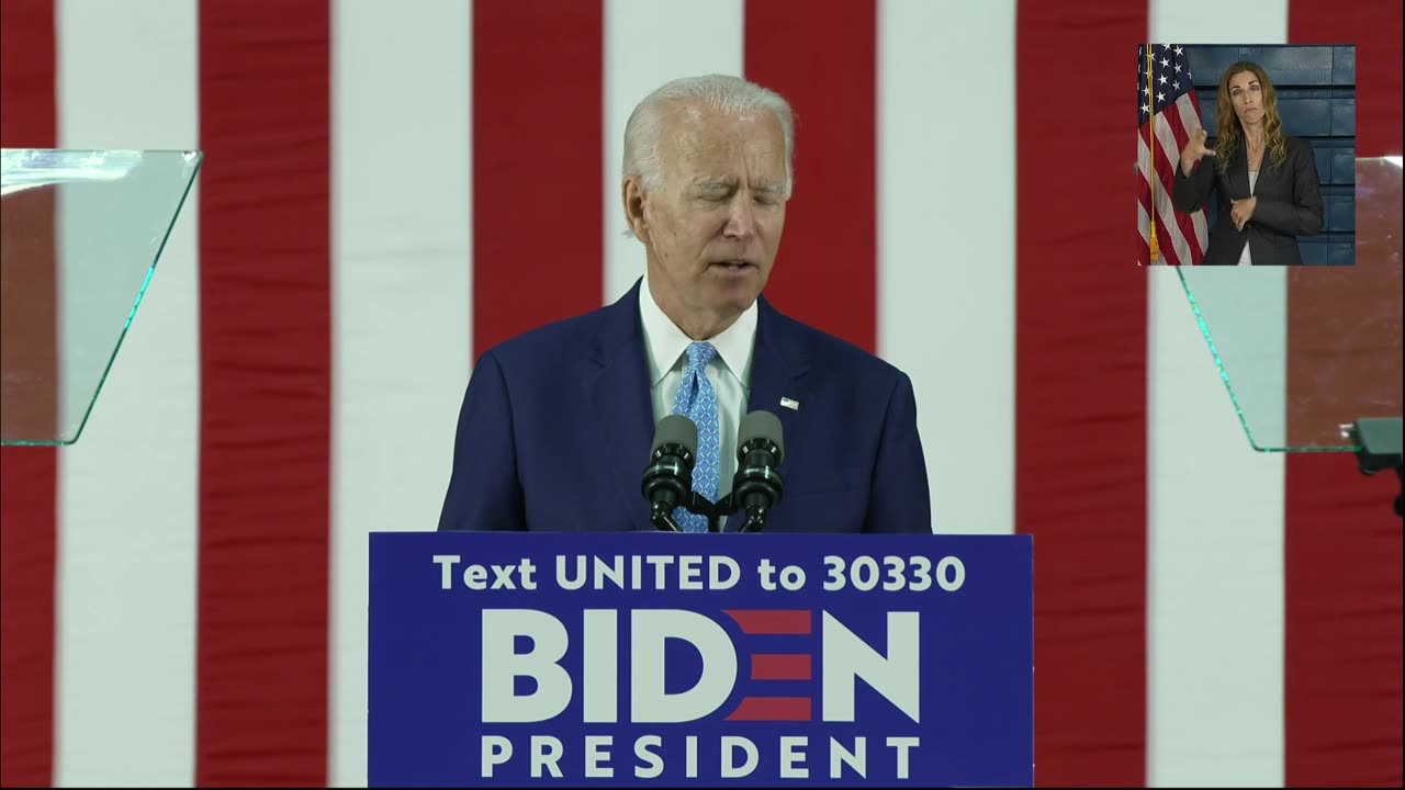 Vice President Biden delivers remarks on Trump’s failure to protect the American people