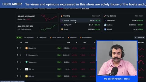 The Crypto Market Live – 7th November