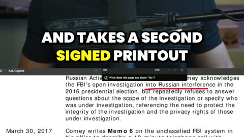 Comey Caught SENDING Secret Trump Memos to His Lawyer