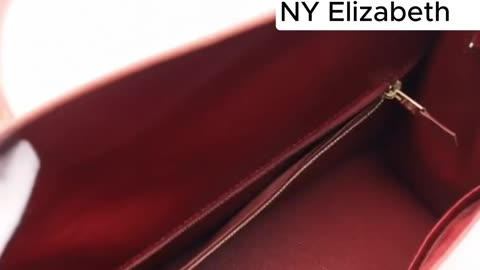 HERMÈS KELLY 32 ROUGE H BRIQUE HANDBAG