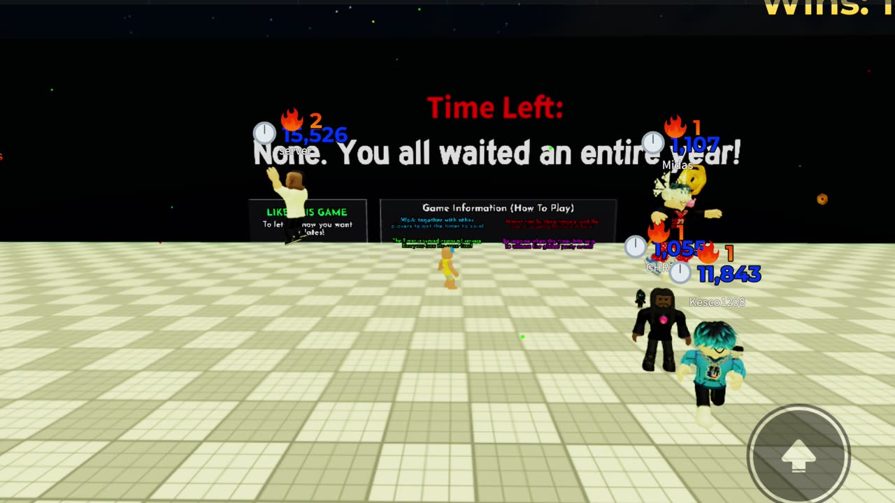 This Legendary Moment Happened In Roblox! (Game: Wait For 1 Year)