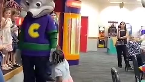 Video Shows #ChuckECheese Mascot Appearing To Ignore Black Child