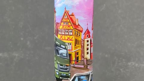 🎨🇺🇦 Ukraine Russia War | "Thank You Germany" Painted on 30mm Shell | RCF