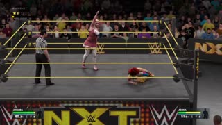 Amanda destroys Asuka