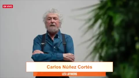 ESPETRINI Y CARLOS NUÑEZ CORTES DE "LES LUTHIERS"