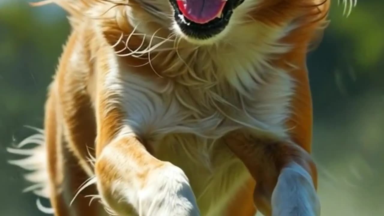 Epic Jump Fail! 🐶😂 Dog’s Big Leap Goes Wrong! #viralshorts #shortvideo