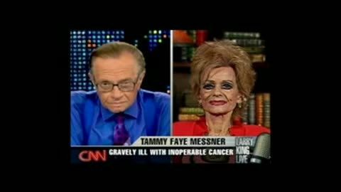 O&A part III CNN Interviews Corpse Of Tammy Faye Baker lol 😂