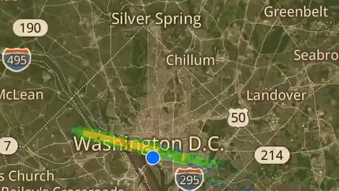 UNEXPLAINED STREAK OVER D.C. 🚨