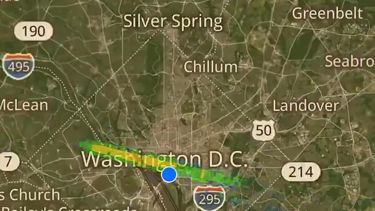 UNEXPLAINED STREAK OVER D.C. 🚨